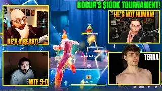 Streamers React To 100T Terra&rsquo;s DOMINATING Gameplay in Bogur's $100K Tournament | Marvel Rivals