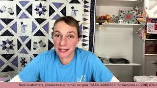LIVE With Christy! Lori Holt Bundles, Widebacks, and more!