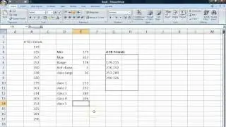 Basic statistics tutorial 7 Frequency tables from raw data