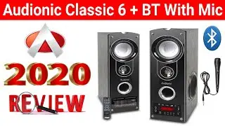 Audionic Classic 6 Plus Bluetooth Speaker With Mic