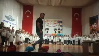 Hafize Ana 6 yaş 2023-2024 eğitim &ouml;ğretim yılı mezuniyet hatırası