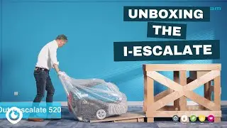 Unboxing the i-escalate escalator cleaning machine