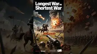 WARS That LASTED CENTURIES or JUST 38 MINUTES! #didyouknow