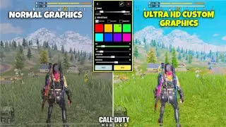 Most Realistic Custom Graphics Settings In COD Mobile 😍 CODM GRAPHICS SETTINGS