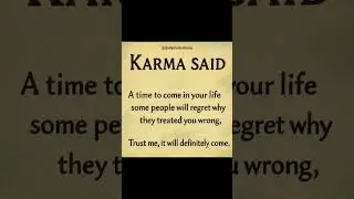 karma always returns...👍.#shortsfeed #shortvideo #shorts #motivation #shortsviral