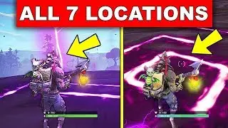 All 7 Corrupted Areas Locations Fortnite (Fortnite Battle Royal Season 6)
