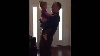 Welcome home dad