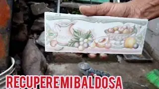 C&oacute;mo reutilizar azulejo o baldosa usada