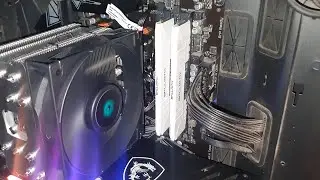 AMD Stealth Stock vs Deepcool AG500 Cooler Test