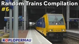 Willekeurige Treinen Compilatie #6 (Treinen in Nederland en daarbuiten)