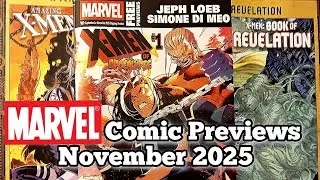 Upcoming Marvel Comic Previews For November 2025