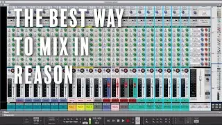 Simple Mixing Template for Reason 10 | Reason Tutorial
