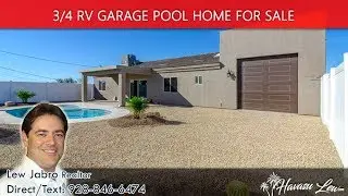 Lake Havasu Pool Home with RV Garage   3430 Monte Carlo Ave