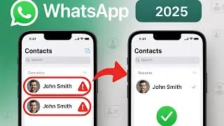 Как исправить дубликаты контактов в WhatsApp | WhatsApp отображает дубликаты контактов (обновлени...