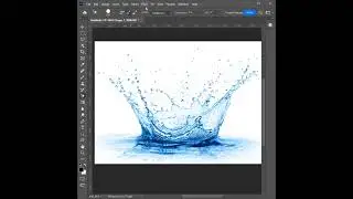 How to remove water splash background in #Photoshop