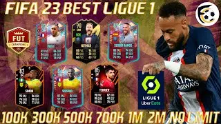 FIFA 23 BEST LIGUE 1 META TEAMS! FIFA 23 100K 300K 500K 700K 1M 2M SQUAD BUILDER WITH AI! #10