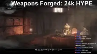 6k Swords forged in 10 hours (total 24k), received disappointment (Glorious 480p Livestream)