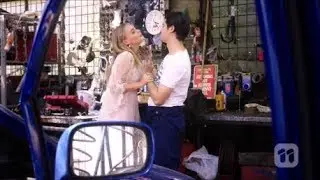 Ben and Xanthe near kiss scene ep 7811