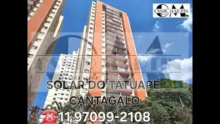 Apto a venda Solar do Tatuapé - Rua Cantagalo.