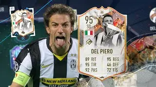&iquest;AL NIVEL DE EUSEBIO, PUSKAS o PEL&Eacute;? DEL PIERO 95 ICONO TROPHY TITANS REVIEW - FIFA 23 ULTIMATE TEAM