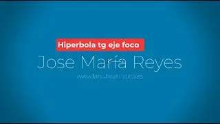 Hipérbola dado un eje, un foco, una recta tangente y un punto en ella