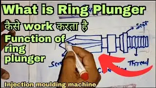 What is Ring Plunger|work of ring Plunger in injection moulding machine