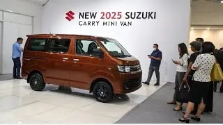 2025 Suzuki Carry Mini Van Revealed  Mileage, Price & Features Will SHOCK You!