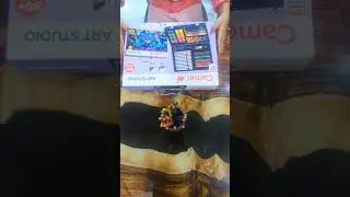 ✨Unboxing✨ Camel Art Studio #colours #unboxing #butterloveart #art #asmr