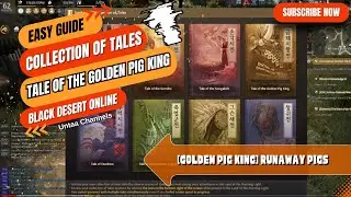 [Golden Pig King] Runaway Pigs - Black Dessert Online