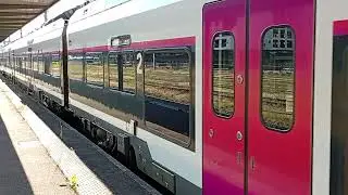 Departure of an InterCit&eacute; to the depot at Nantes 
