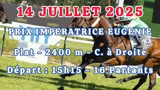 ANALYSE DES PARTANTS PMU DU LUNDI 14 JUILLET 2025 &Agrave; VICHY - R&Eacute;UNION 1 COURSE 3