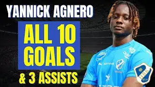 Yannick Agnero - ALL 10 GOALS & ASSISTS FOR HALMSTAD | Skills & Highlights
