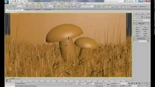 Revealing Nature's Magnificence: Creating A Mushroom Macro Render - Part 1-2