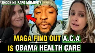 The MOMENT MAGA Finds Out A.C.A Is Obama Health Care, Now They R Angry They're Losing Both #us 