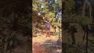 Burpees HIIT workout for fast fat loss l #fatloss #weightlossjourney #fitnessmotivation #burnfat