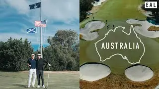 Royal Melbourne's incredible next door neighbor, Victoria GC