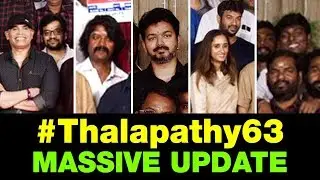 Thalapathy 63 Massive Update | Thalapathy Vijay | Atlee | Nayanthara