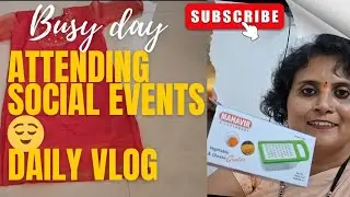 छोटी पड़ गई ड्रेस lining ऐसे किया ठीक💃🏼👩‍🔧 | Haldi Kumkum Vlog 2026 🧡//Daily Vlog #Pune Vlog 