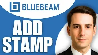 Как добавить штамп в Bluebeam
