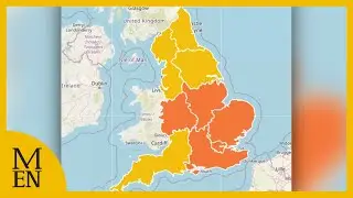Amber heat health alerts issued across England as mid-30C heatwave hits UK