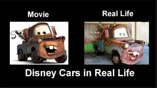 Disney Pixar Cars Characters in Real Life