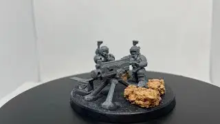 Warhammer 40k Imperial Guard Heavy Weapons Team