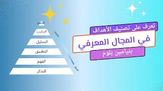 تصنيف بلوم للأهداف التعليمية: أحد أهم موضوعات التعلم