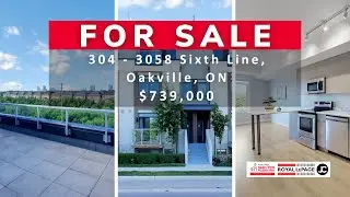 **For Sale** 304-3058 Sixth Line Stacked Townhouse Walkthrough with commentary & price breakdown
