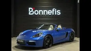 Présentation et essai routier d'une Porsche 718 Boxster avec 20 560 EUROS D'OPTIONS...