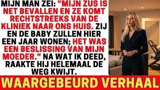 MIJN ZUS IS NET BEVALLEN EN MIJN MOEDER ZEI DAT ZE HIER KOMEN WONEN&hellip;