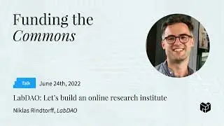 LabDAO   lets build an online research institute with Niklas Rindtorff