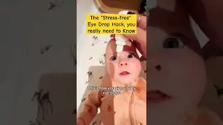 Как закапывать глазные капли младенцам и детям #глазныекапли #офтальмолог #проблемысглазом #дети