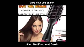 4 in 1 Multifunctional Hair Dryer & Volumizer Hair Brush