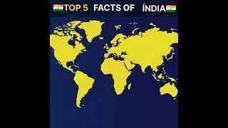 🇮🇳 INDIA's top 5 facts||Top five facts#shorts #soundfact